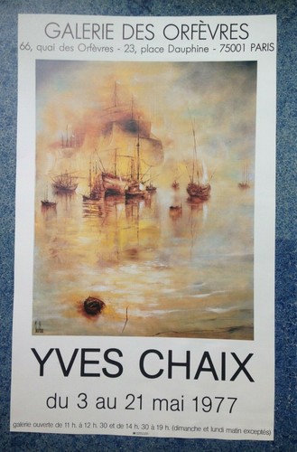 Yves chaix 1977 affiche - yves,