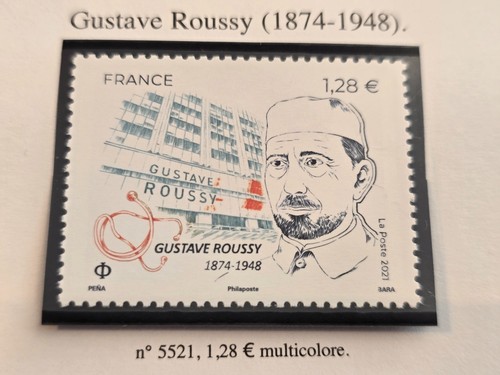 Timbre france 5521 gustave - timbre,