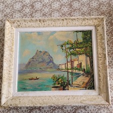 tableau bateaux en mer