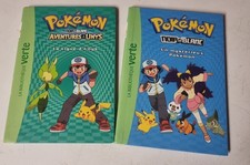 lot 2 livres pokémon noir et