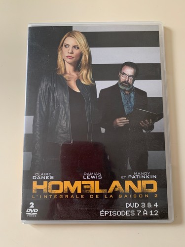 Homeland saison dvd 3 4 - homeland, 2