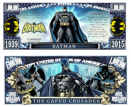 Batman billet million dollar - !,