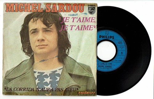 Michel sardou vinyle - sardou, je