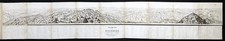 Hockar Ybbstaler Alpen Panorama Caméra Lucida Autriche Gravure 1854