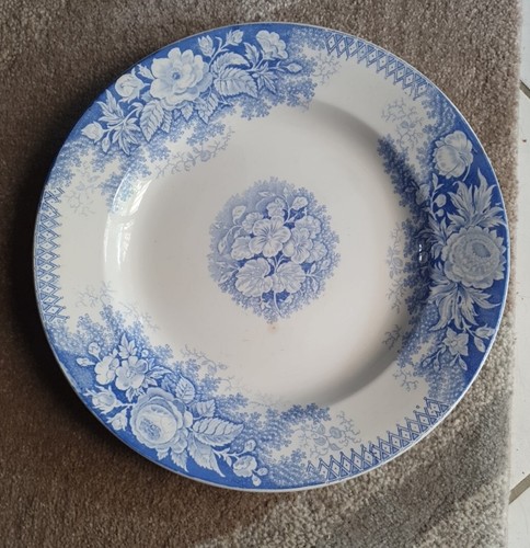 Grand plat faïence - plat,