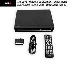 Lecteur DVD/CD/USB multimédia Télécommande Sortie HDMI et AV Câble inclus Cinéma