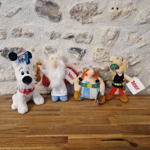 Lot peluches asterix - peluches, ieme