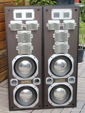 Paire d'Enceintes Mercuriale 900 PRO 8 ohms 220 Watts en Bon Etat