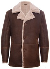 Veste Manteau En Cuir De