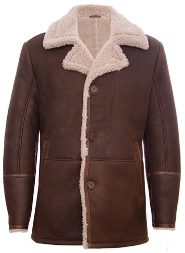 Veste manteau cuir de - veste,