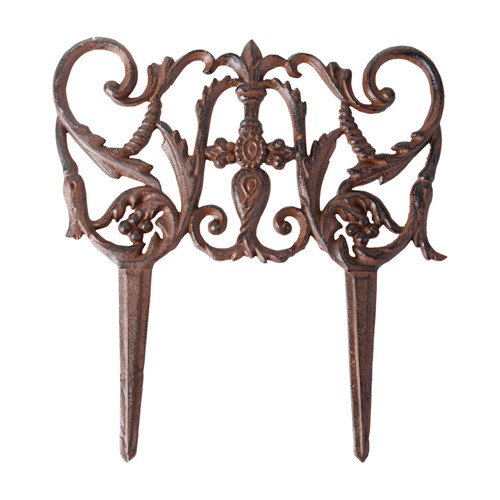 Bordure jardin fonte x 2 - jardin, en