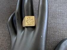 Chevalière homme - or jaune