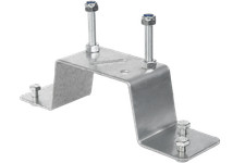 Support de roue de secours universel pour remorque - galvanisé