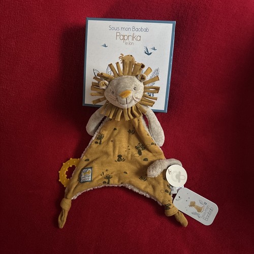 Doudou plat lion - 🇫🇷,