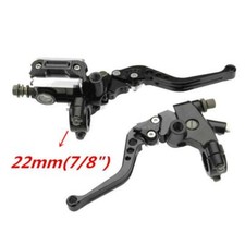 Black CNC Universal 7/8" Dirt