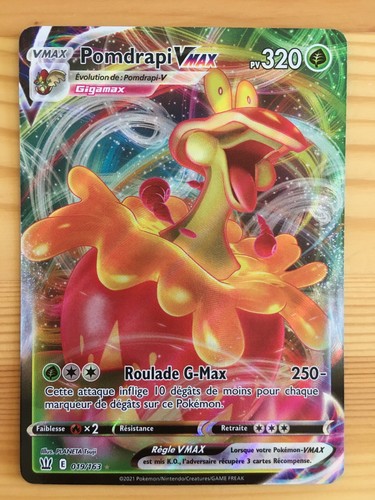 Carte pokémon pomdrapi vmax - carte,