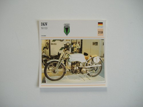 Fiche moto dkw - moto,