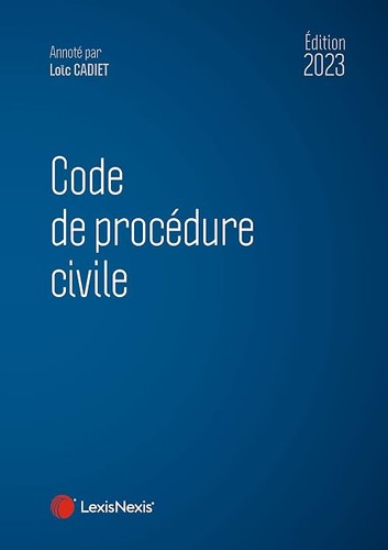Code procédure civile 2023 - de,