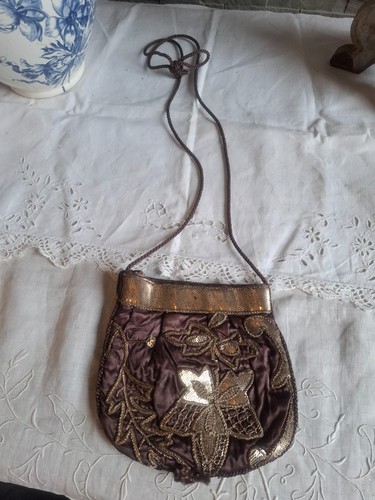 Ancien sac bal minaudière - sac,