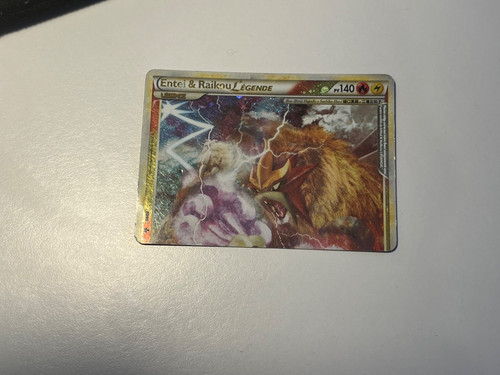 Carte pokemon entei raikou - pokemon,