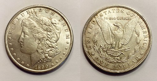 1890 morgan dollar - morgan,