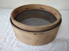 Ancien ustensile de Cuisine, Pâtisserie Tamis à Farine  Ø 24 cm