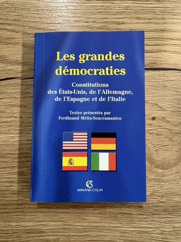 Livre les grandes démocraties - livre,