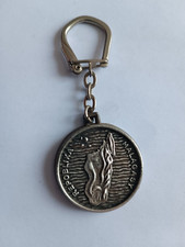 Porte-Clés Articles de Pêche ALLAIN Tananarive MADAGASCAR Keychain Vintage 60'