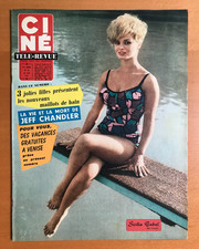 ►CINE REVUE 26/1961- MYLENE DEMONGEOT- BRIGITTE BARDOT- PASCALE PETIT- HALLYDAY