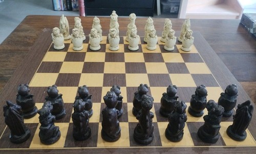 Rare superbe jeu échecs - rare,