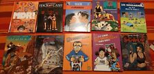 BD: LOT DE 10 ALBUMS DE BANDES