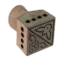 Tampon Indien en Bois Batik