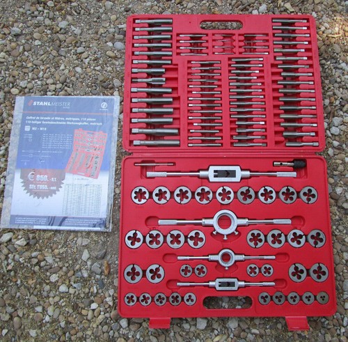 Coffret tarauds filières