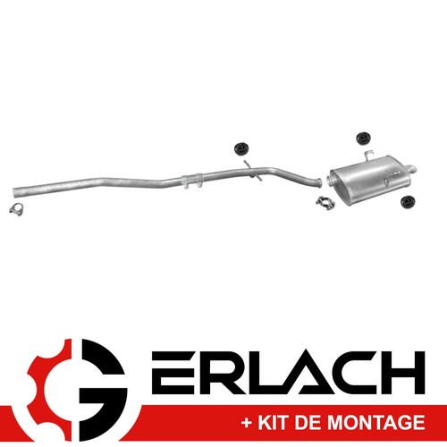 Echappement silencieux pour