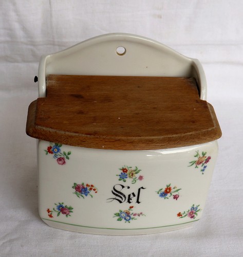 Boite sel ancienne - art, deco
