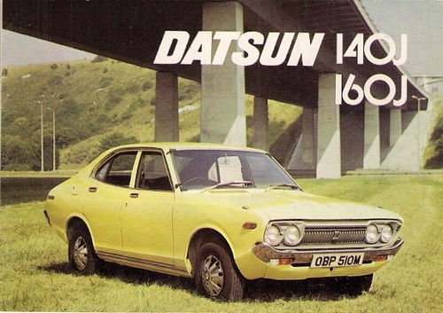 Datsun nissan violet 1974 - nissan, 1974-75