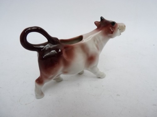 Pot crème porcelaine vache - crème,