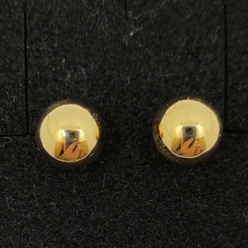 Boucles oreilles or 18k - boucles, en