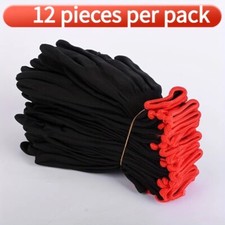 Gants de travail de jardin en nylon respirant, sans revêtement PU ni silicone
