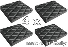 4 X bloc de caoutchouc