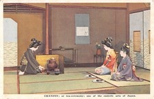 CPA JAPON / CHANOYU / OR TEA CEREMONY / ONE OF THE ESOTERIC ARTS OF JAPAN / JAPA