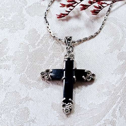 Collier style art déco argent - collier,