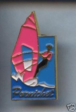RARE PINS PIN'S .. SPORT WINDSURF PLANCHE A VOILE PORNICHET #3M