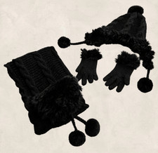 Ensemble bonnet  gants et