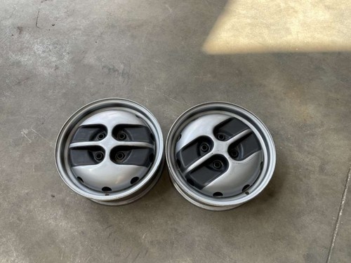 Paire roues jantes fer - jantes, 4x98
