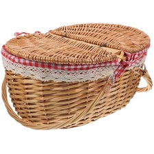 Petit Panier Osier Picnic En