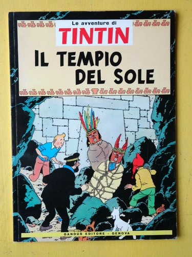 Tintin tempio del sole - tintin,