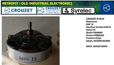 CROUZET 810210 Réducteur  RAP 15 Gearbox Ovoïde 810210