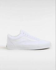 Vans Chaussures Unisex Old Skool, Classique - Couleur : True White