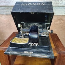 Machine À Écrire Type Writer Mignon AEG ne fonctionne pas
